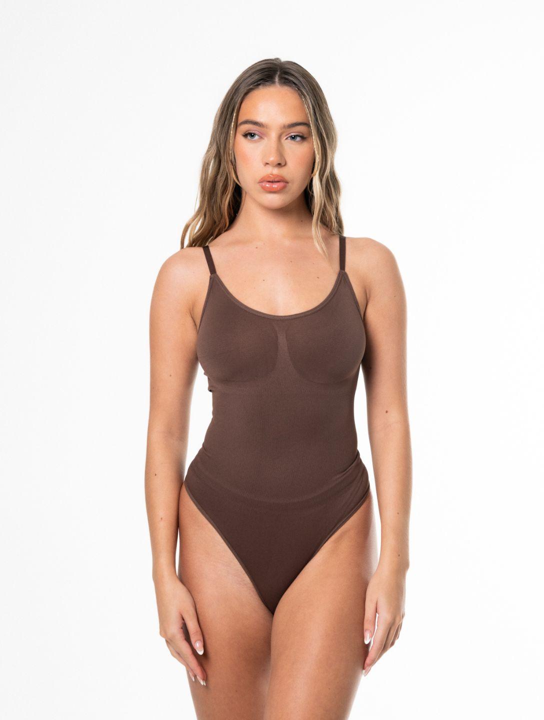 MIA - Body senza cuciture seducente con perizoma da donna