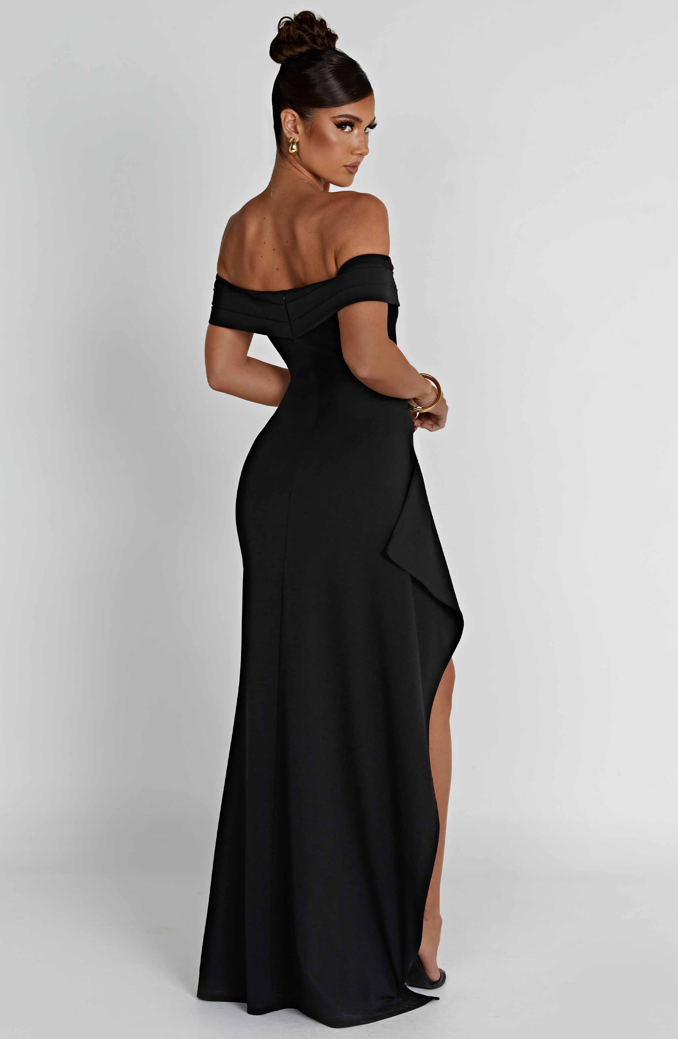 ELORÉ Abito Lungo Donna | Stile Sexy Scoperta per Sera & Festa