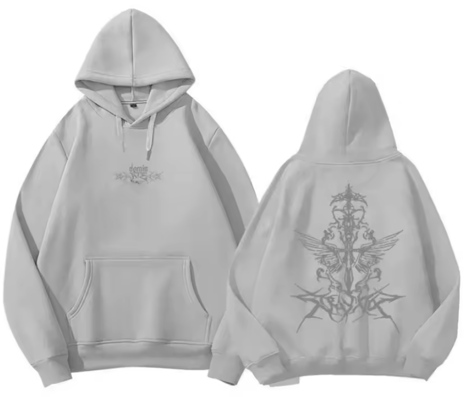AIRSTORM Streetwear Hoodie – Unisex Fleece Vest met Rits & Capuchon | Voor Herfst, Winter & City Vibes