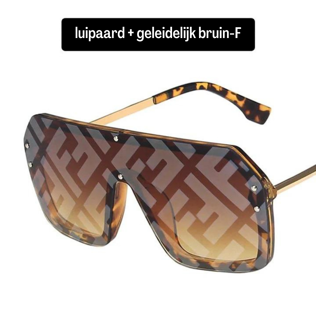 Variant image for Futuristische Vrouwenzonnebril Stijlvolle Glamoureuze Look-9