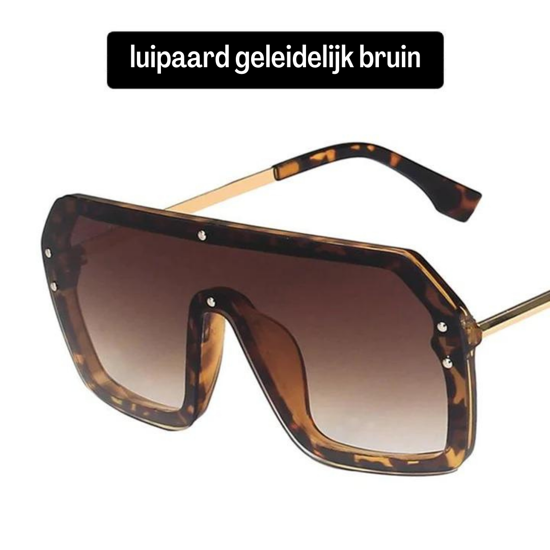 Variant image for Futuristische Vrouwenzonnebril Stijlvolle Glamoureuze Look-11