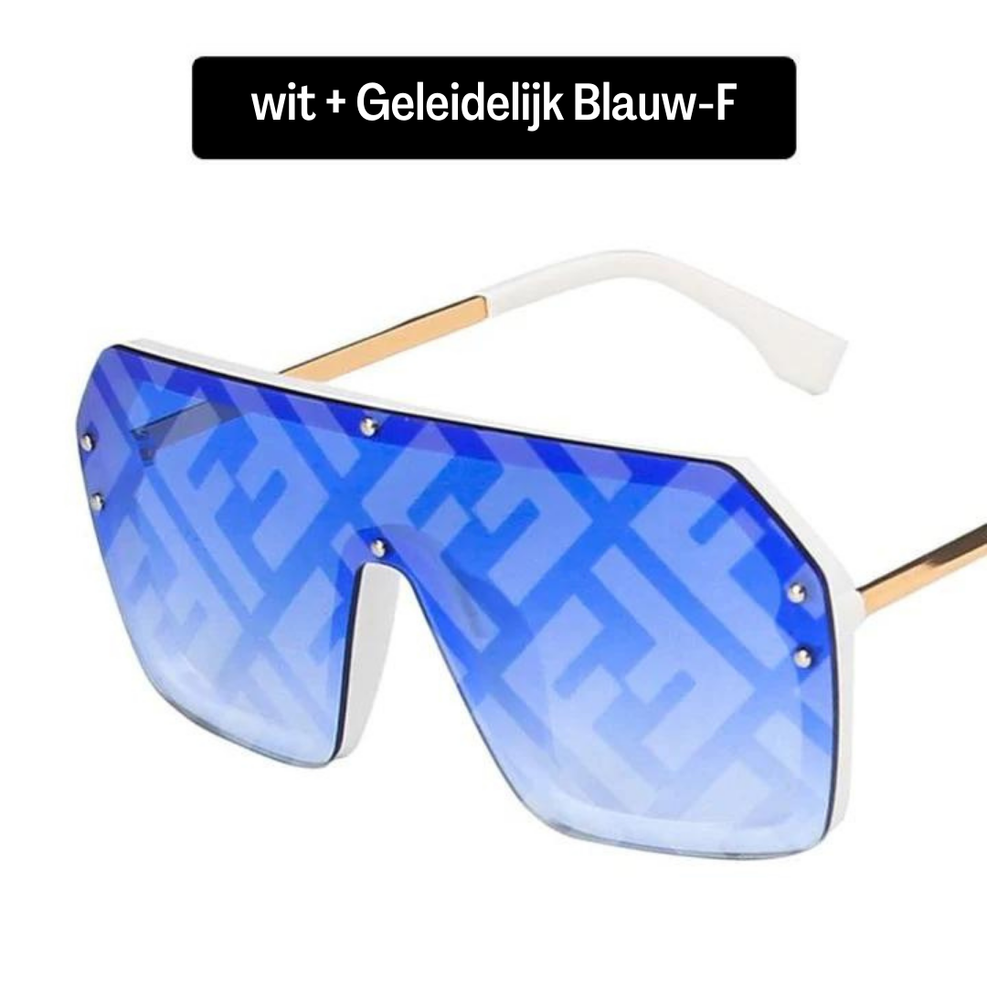 Variant image for Futuristische Vrouwenzonnebril Stijlvolle Glamoureuze Look-10