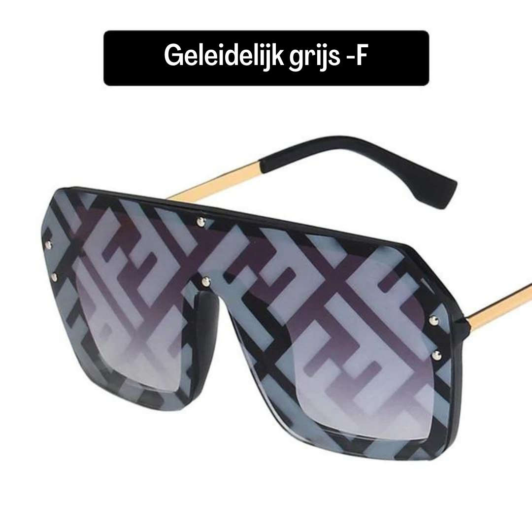 Variant image for Futuristische Vrouwenzonnebril Stijlvolle Glamoureuze Look-7