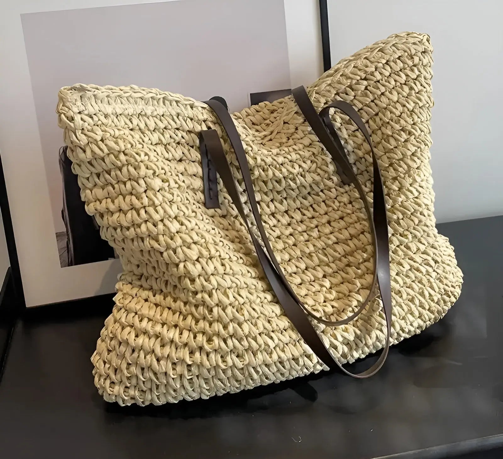 Variant image for Laura Geweven Draagtas Bohemian Stijl voor Dames-1