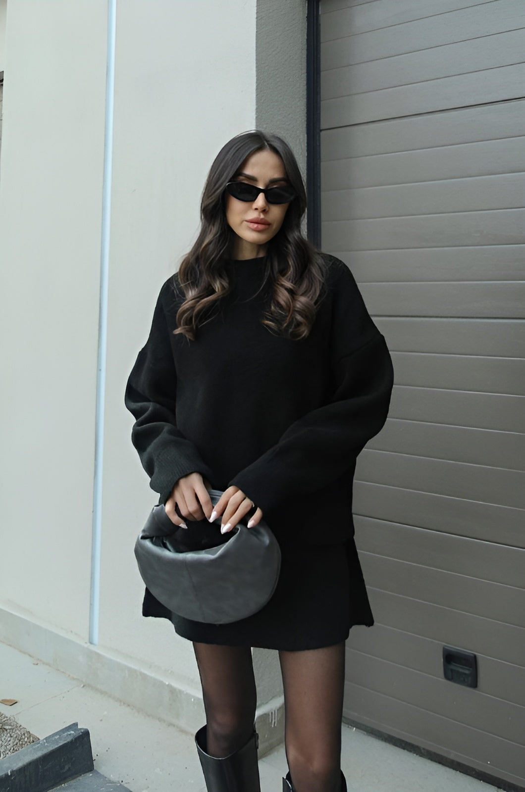 ASTRID - Set autunnale alla moda con gonna e maglione | Elegante e comodo