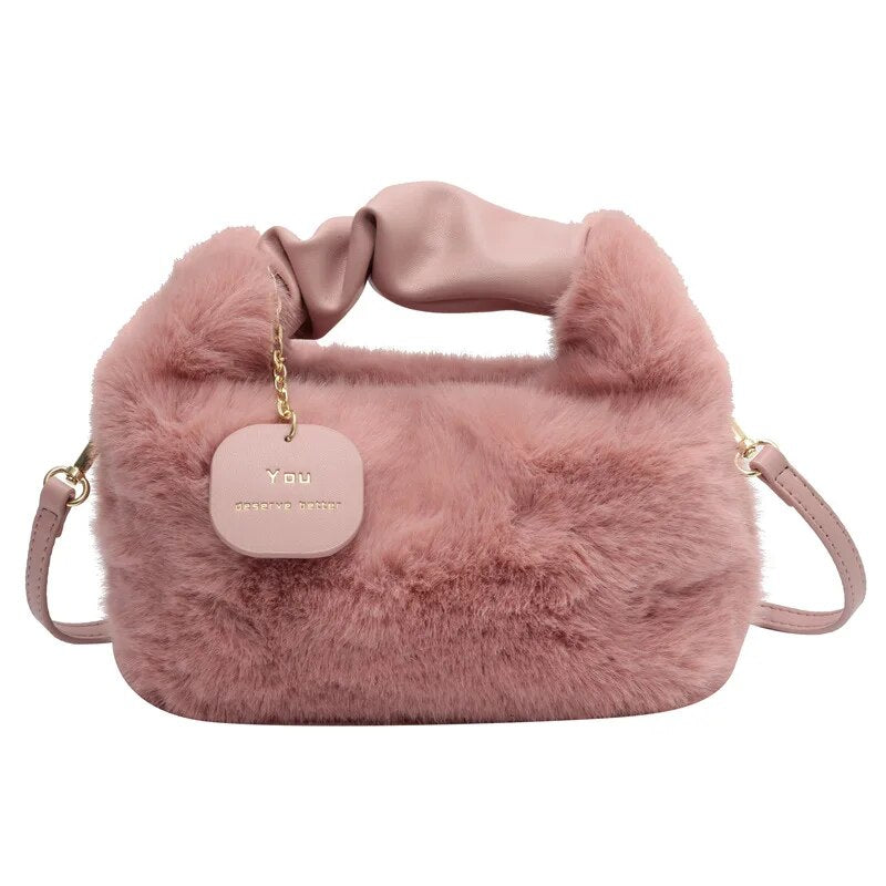Variant image for Luxe Draagtas voor Dames in Plushies Stijl - Chique en Trendy Accessoire-1