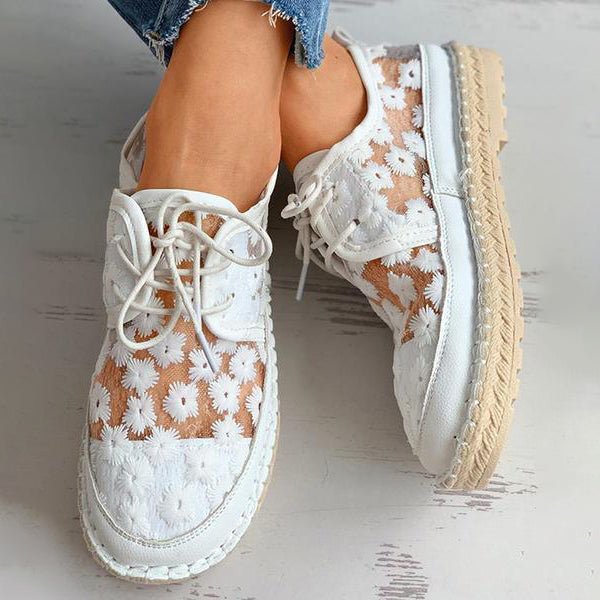 Arabella Dames Schoenen Luchtig Bloemendessin Comfortabel Stijlvol 6