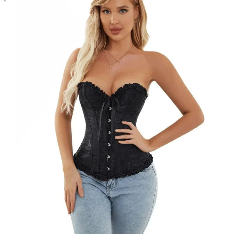 LARISA – Corsetto in pizzo seducente per un look sicuro di sé