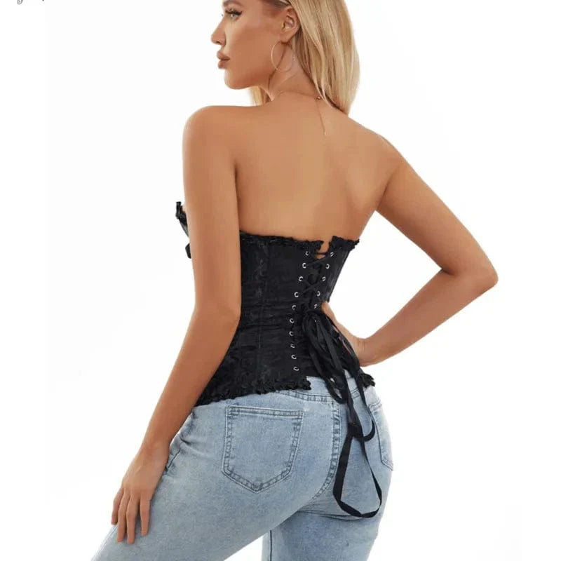LARISA – Corsetto in pizzo seducente per un look sicuro di sé