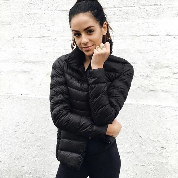 BRAVA - Chaqueta ligera de plumón para mujer
