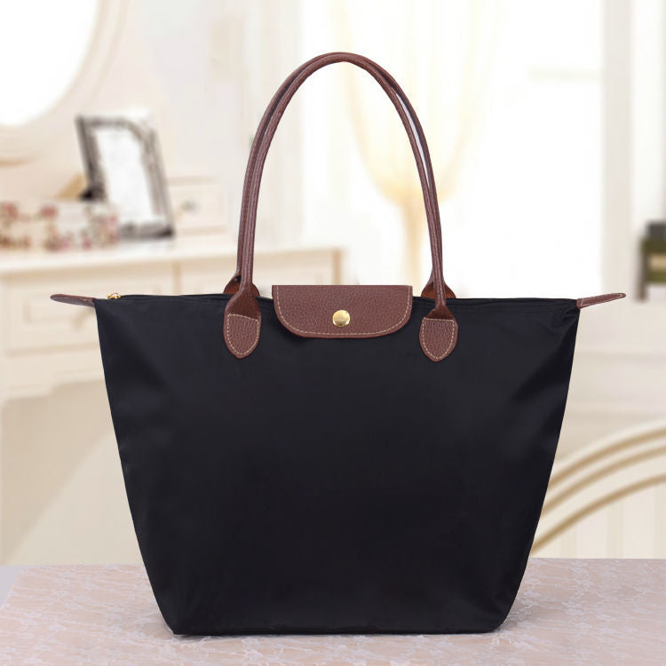 Variant image for Luxe Zwarte Leren Schoudertas Dames - Stijlvolle Oxford Mode-3