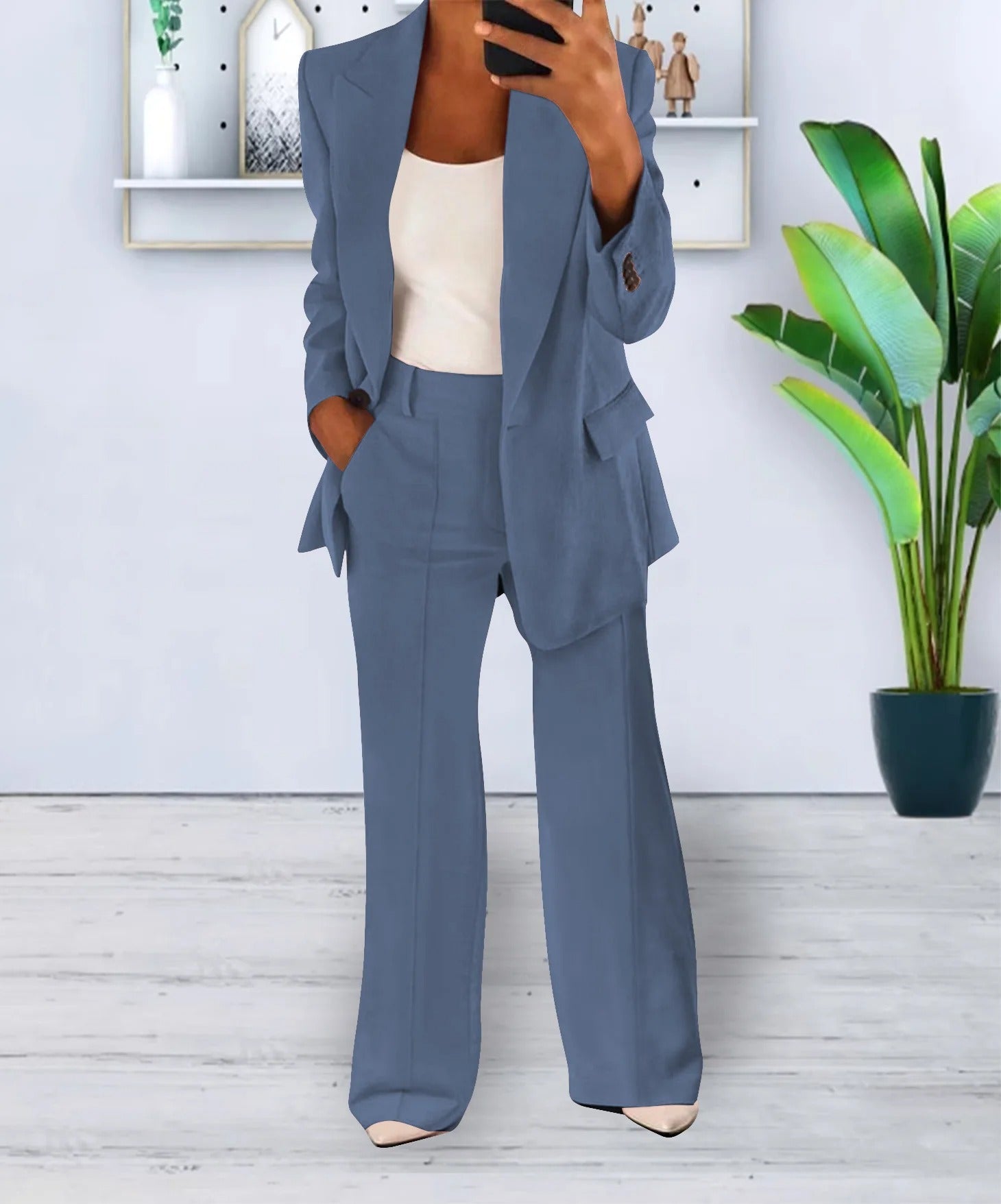 KATE – Traje de Pantalón Estiloso para Mujeres | Elegante y Cómodo