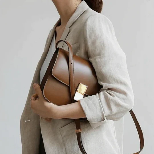 Joanna Zwarte Schoudertas Dames - Klassieke Crossbody Stijl-1