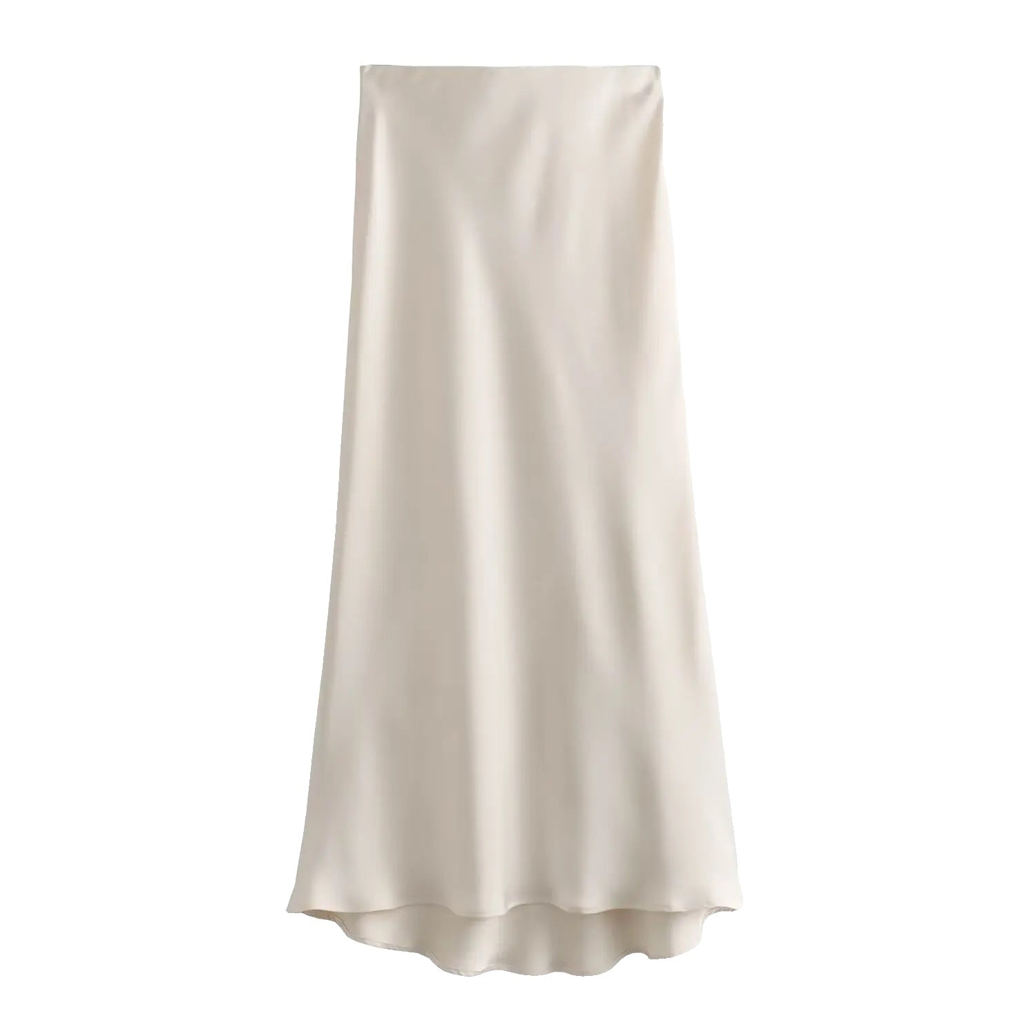 Variant image for Hoge Taille Satijnen Rok voor Dames - Elegante Midden-Lengte in Luxe Satijn, Flatterende Pasvorm voor Elke Gelegenheid-27