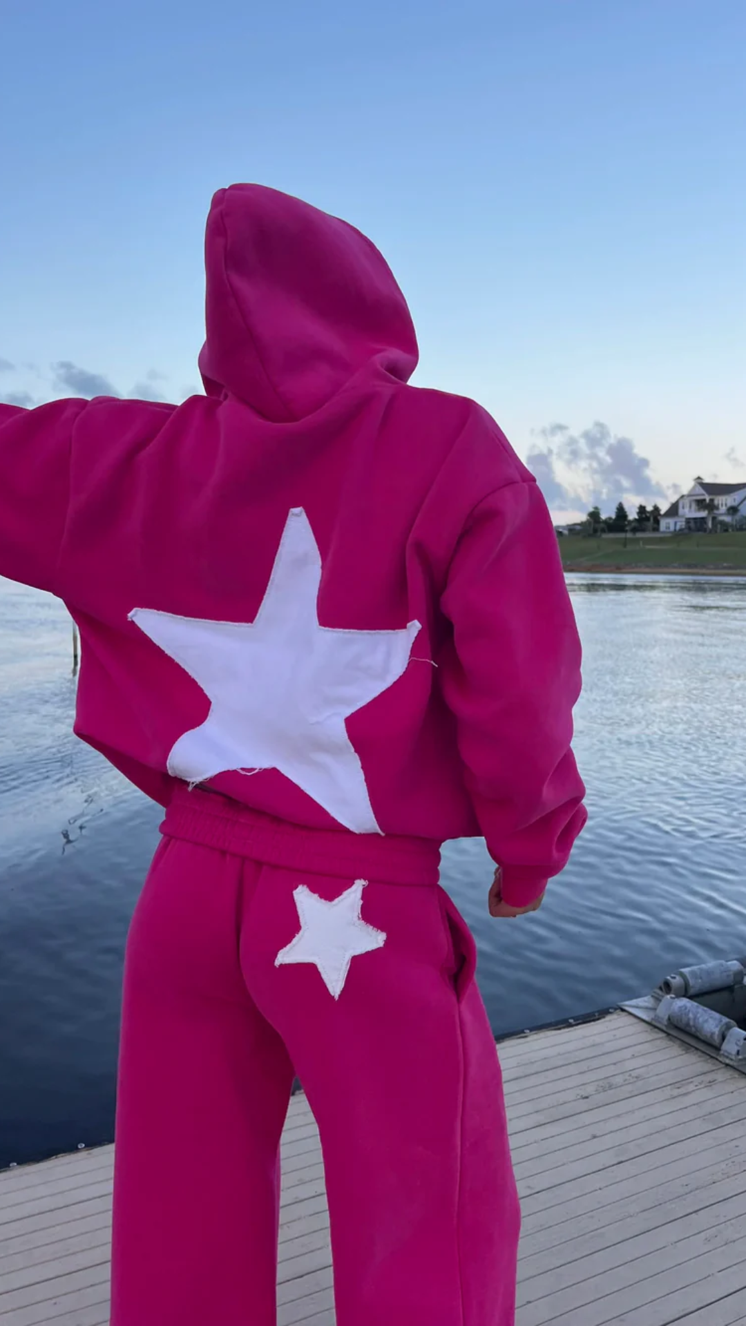 ROSE STARRY SET – Warme Dames Trainingspak Set | Perfect voor Herfst & Winter