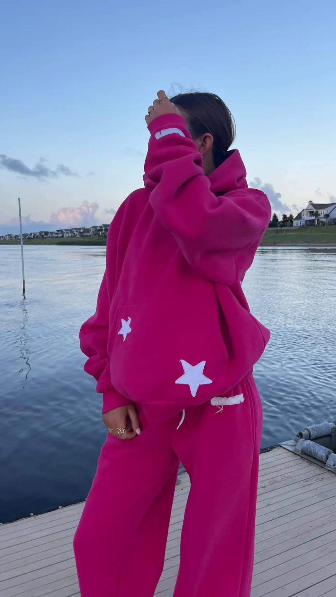 ROSE STARRY SET – Warme Dames Trainingspak Set | Perfect voor Herfst & Winter