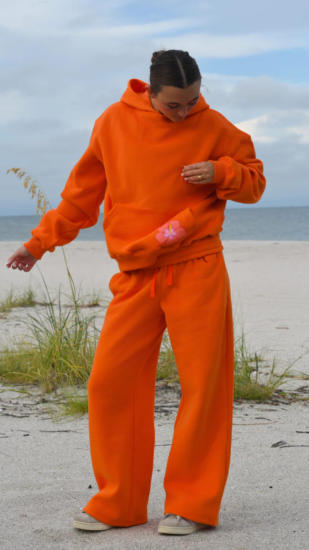MANGO FLORA SET – Tuta da allenamento da donna | Calda e elegante per autunno e inverno
