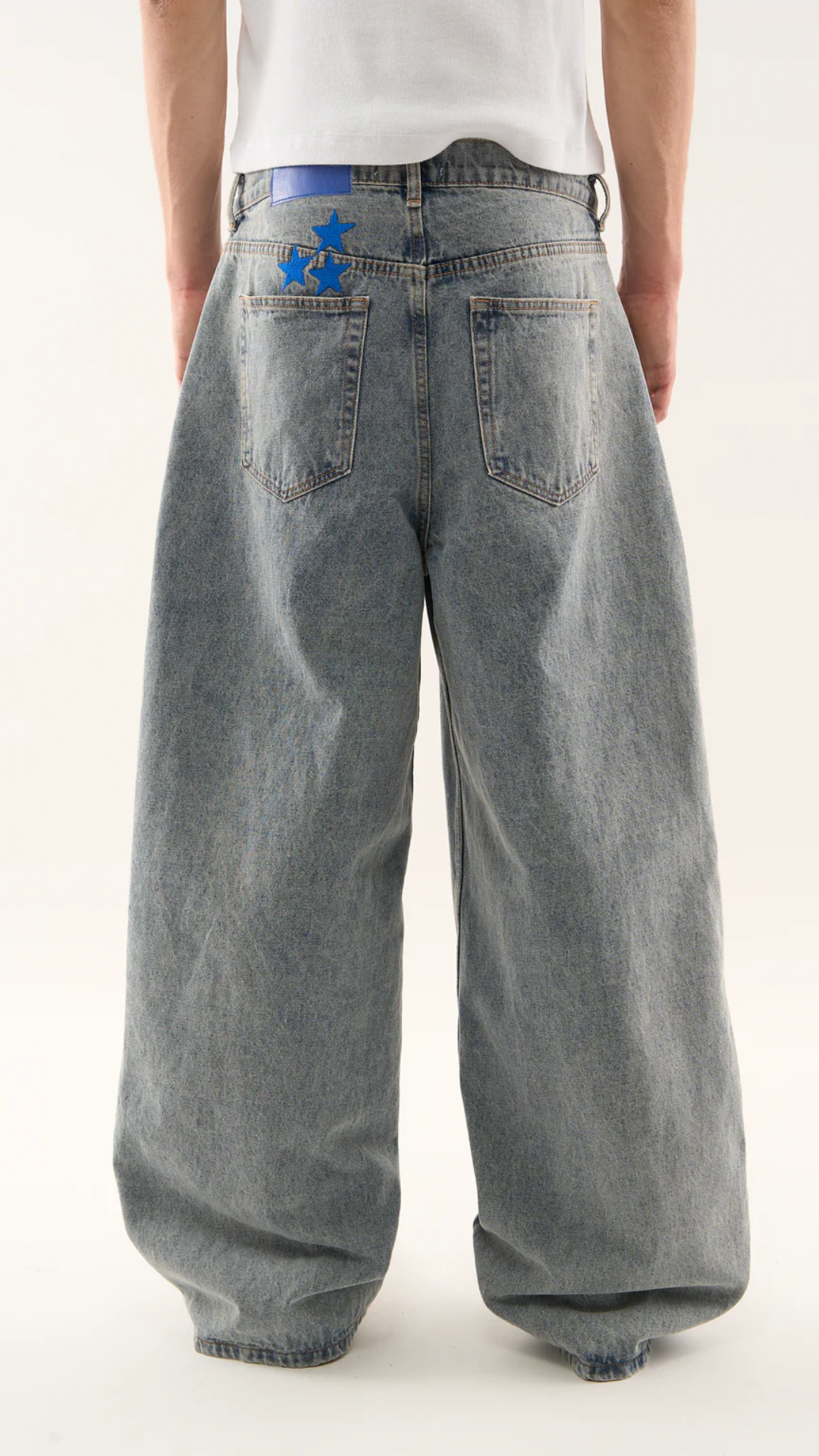 STARRY JEANS – Jeans Baggy Blu | Look Denim Confortevole per Autunno & Inverno