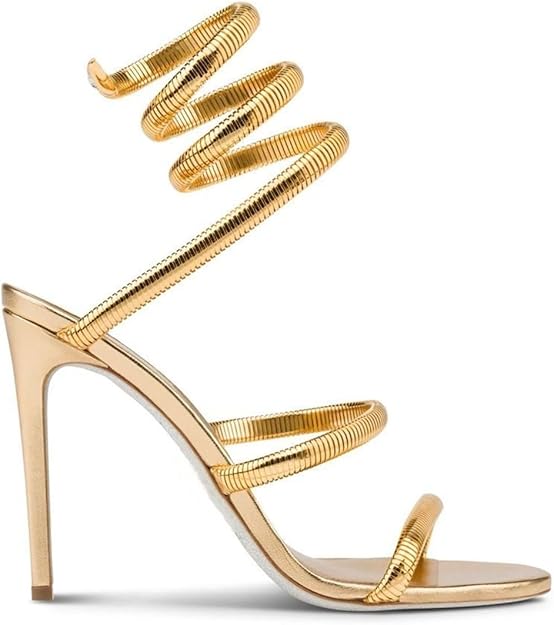 Sandalias de mujer elegantes con tacones altos y delgados y punta abierta - Estilo callejero de verano
