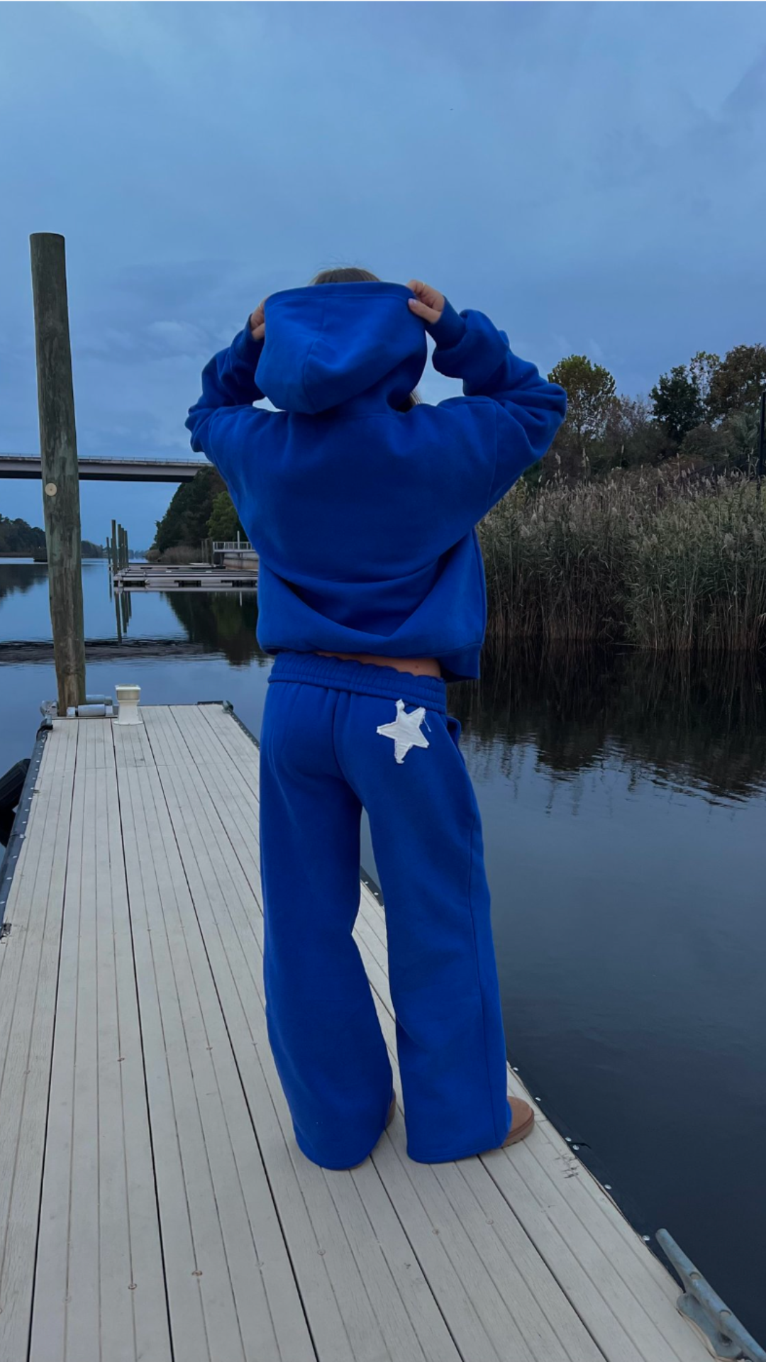 AZULE STARRY SET – Tuta da allenamento da donna | Streetwear caldo e accogliente per autunno e inverno