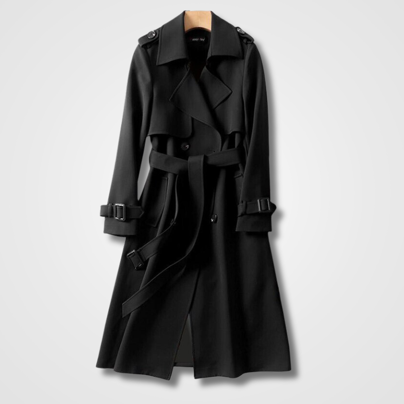 HILDE - Trendy Trenchcoat voor Vrouwen | Vintage Look, Hippe Stijl