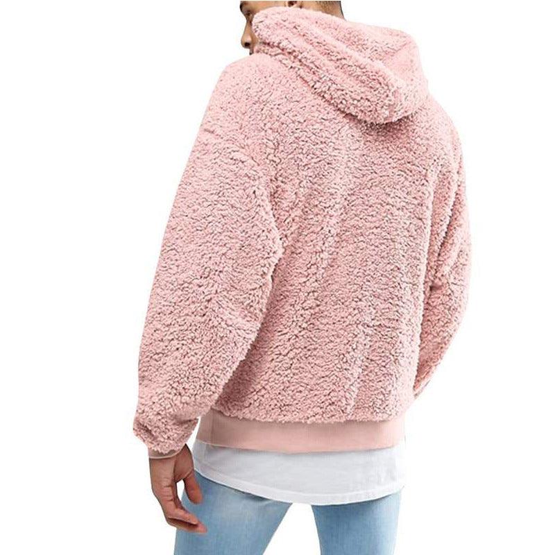 MELDOR - Warme en trendy teddy hoodie voor heren