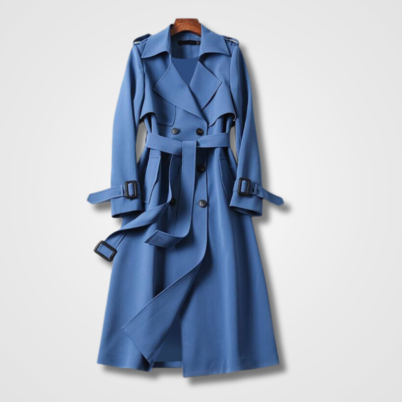 HILDE - Trendy Trenchcoat voor Vrouwen | Vintage Look, Hippe Stijl