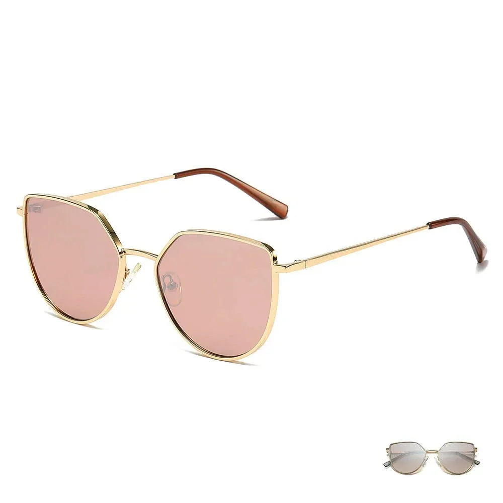 Liana Zonnebril Dames Cat Eye Vintage Stijl met UV400 Bescherming-2