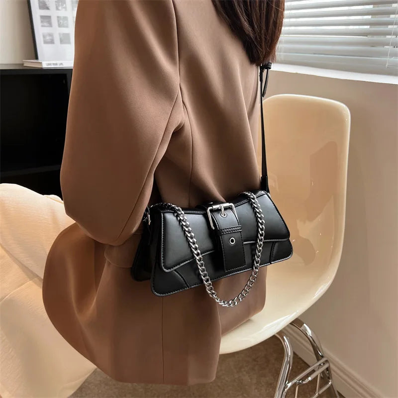 Variant image for PU Leren Crossbody Tas Dames Minimalistische Stijl-1