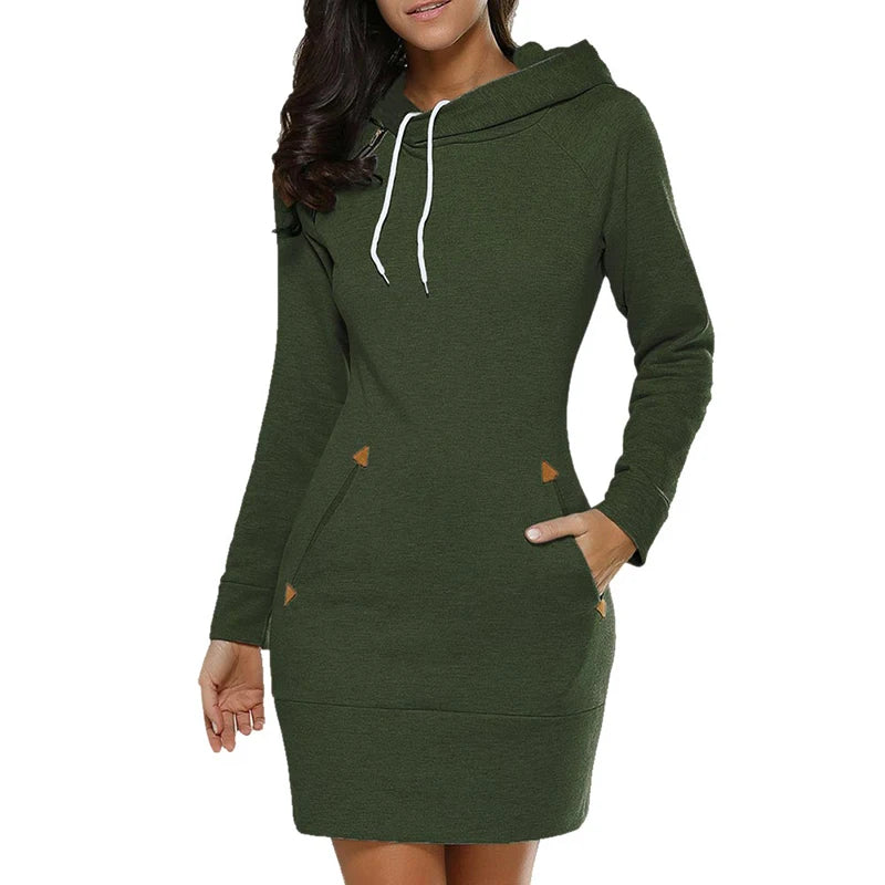 Dames Sport Rok met Lange Mouwen en Zakken - Knielang en Ademend voor Casual en Sportieve Gelegenheden-6