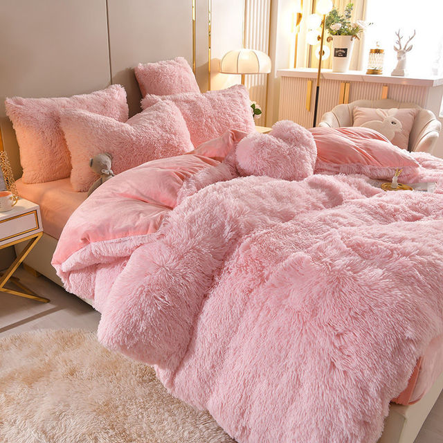 Fluffy Dream 4-in-1 Pluchen Beddenset