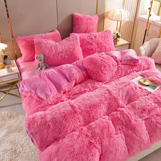 Fluffy Dream 4-in-1 Pluchen Beddenset