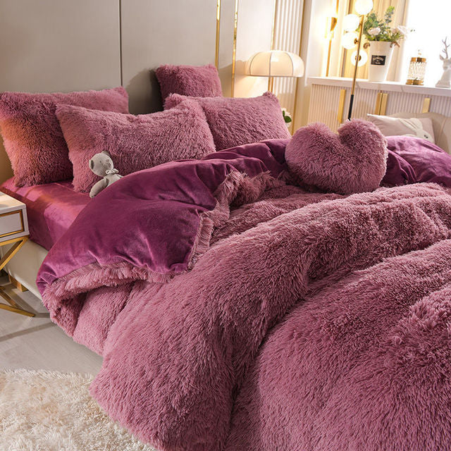 Fluffy Dream 4-in-1 Pluchen Beddenset