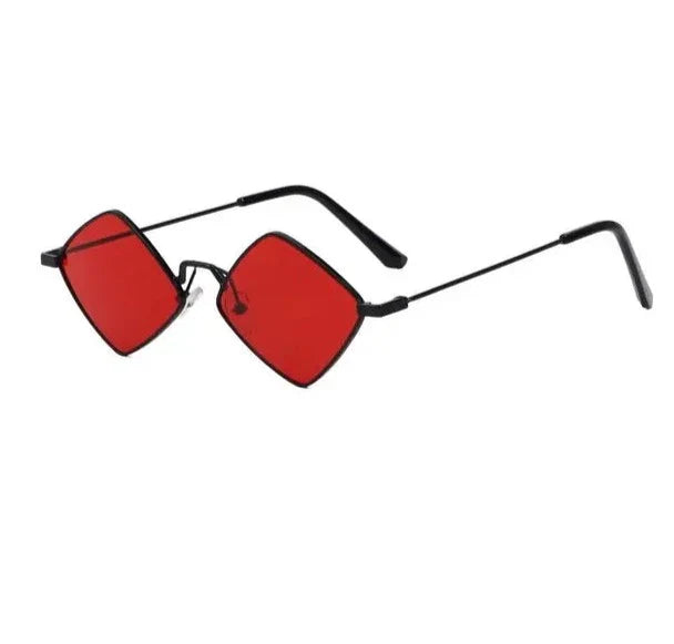 Layne Zonnebril Dames Retro Vintage Onregelmatig Polygonaal Design-5