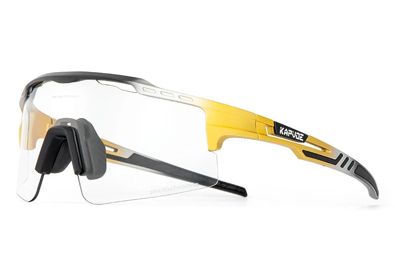 AERON – Gafas de sol unisex ligeras para bicicleta y esquí | Tonificación automática y protección UV400