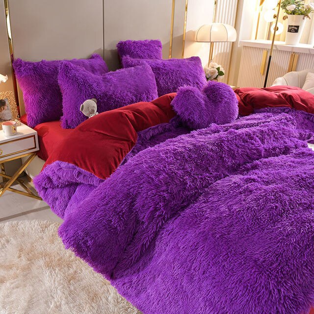 Fluffy Dream 4-in-1 Pluchen Beddenset