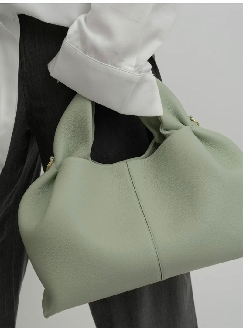 Variant image for Trina Leren Tas Dames Vintage Stijlvolle Handtas van Zacht Leer-5