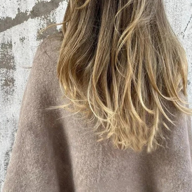 AVIERA – Cropped Dames Jas in Kasjmier Look | Luxe, Zacht & Trendy Herfststyle